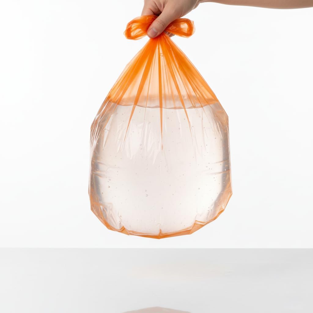 Sunny Strawberry Scented Garbage Bags – 10 Gallon, Pack of 3 (90 Bags)