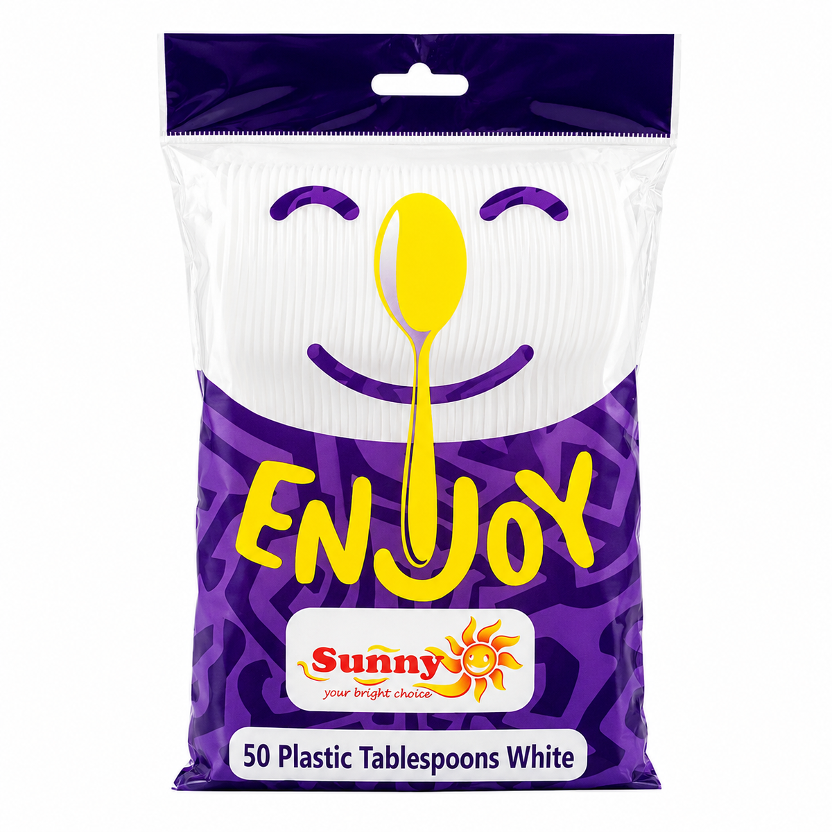 Sunny Enjoy Low Duty Plastic Table Spoons