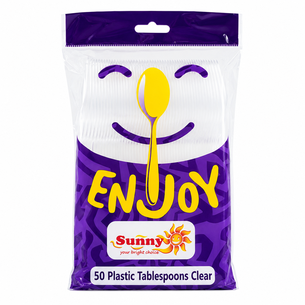 Sunny Enjoy Low Duty Plastic Table Spoons