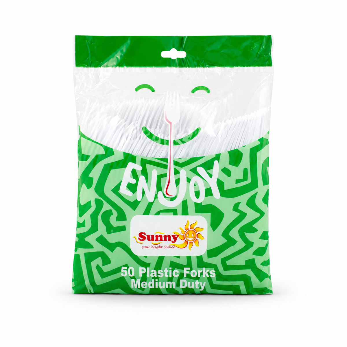 Sunny Enjoy Medium Duty Plastic Forks