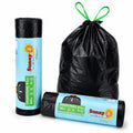 Sunny Drawstring Garbage Bags,Pack of 20