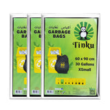 Tinku Black Garbage Bags [Flat]