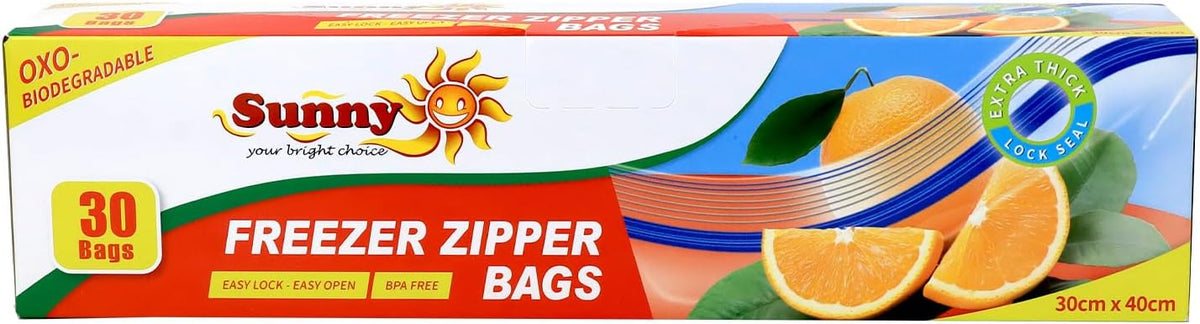 Sunny Freezer Zipper Bags