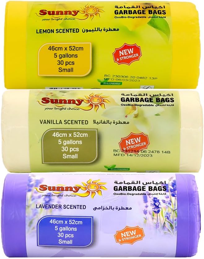 Sunny Scented Garbage Bags 5 Gallon