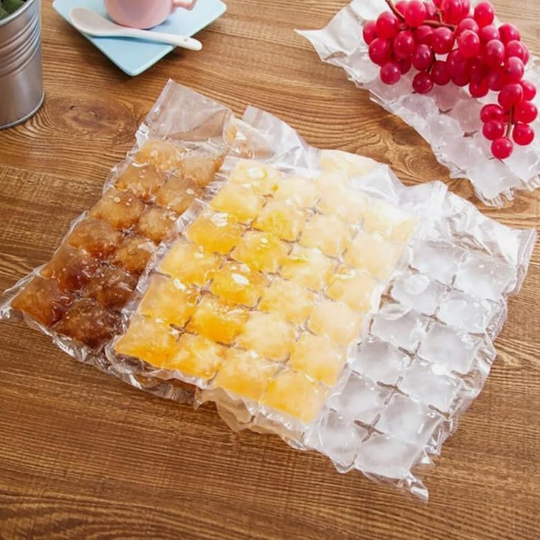 Sunny Self-Seal Ice Cube Bags - 10 Pieces (240 Ice Cubes)