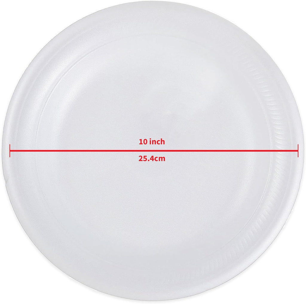 Sunny Foam Plates Round