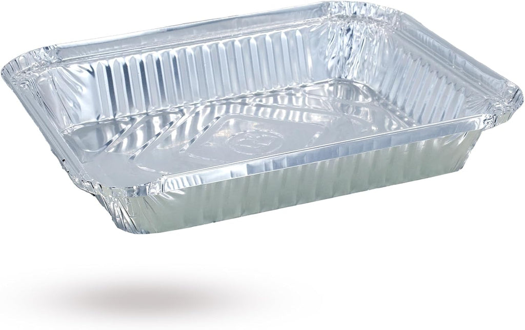 Sunny Aluminium Food Containers with Lids – 1200ml Pack of 10
