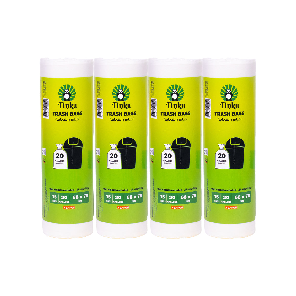 Tinku White Garbage Bags[Roll]