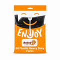 Sunny Enjoy Heavy Duty Plastic Forks
