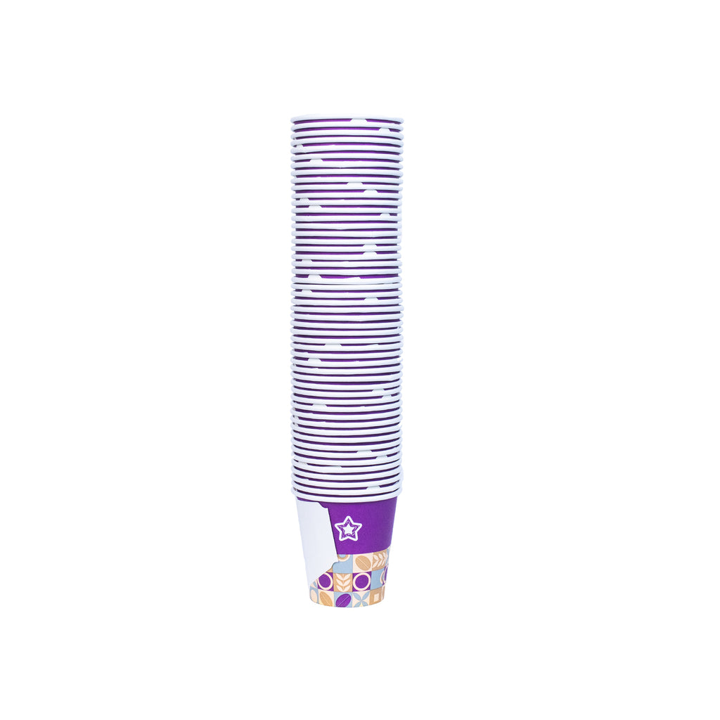 Tinku Paper Cup 7 oz with Handle