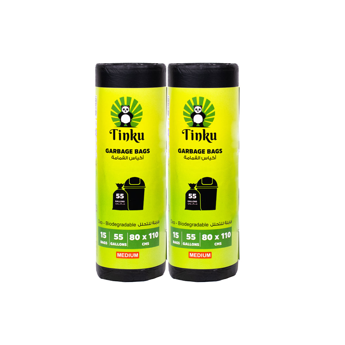 Tinku Black Garbage Bags [Roll]