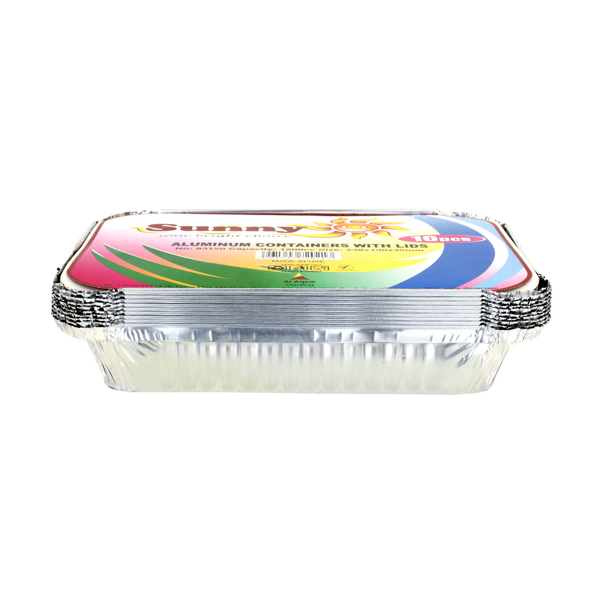 Sunny Aluminium Foil Containers with lid