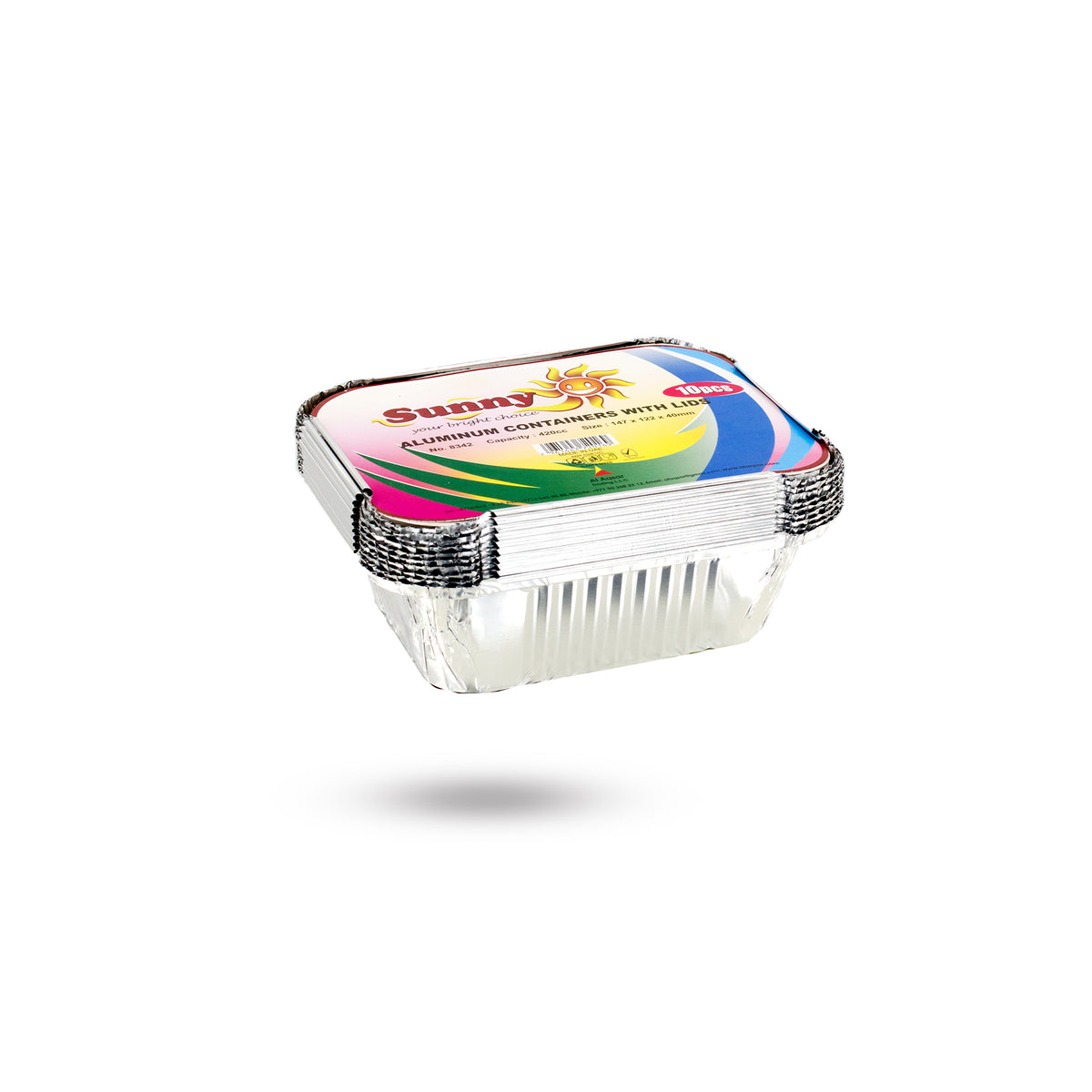 Sunny Aluminium Foil Containers with lid