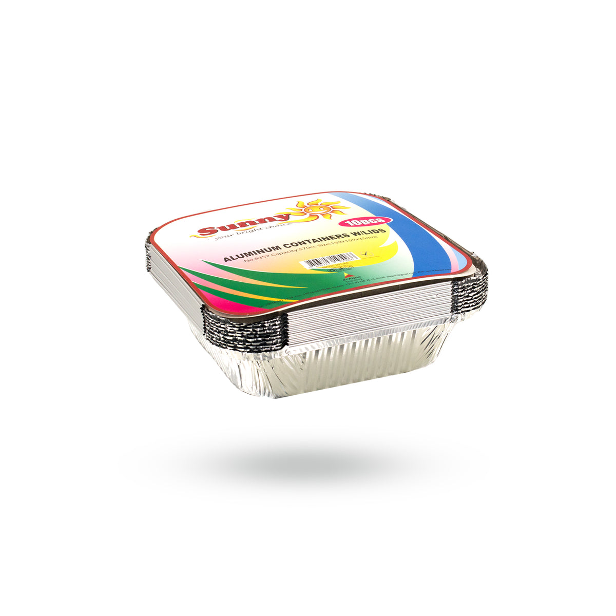 Sunny Aluminium Foil Containers with lid