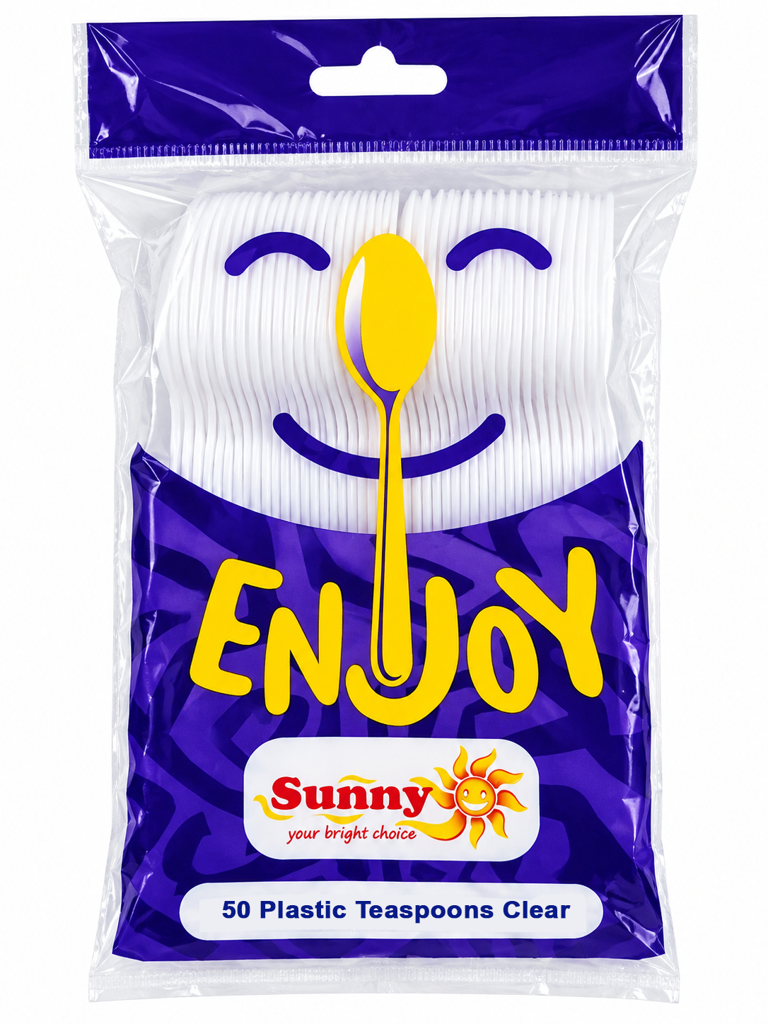 Sunny Enjoy Plastic Teaspoons