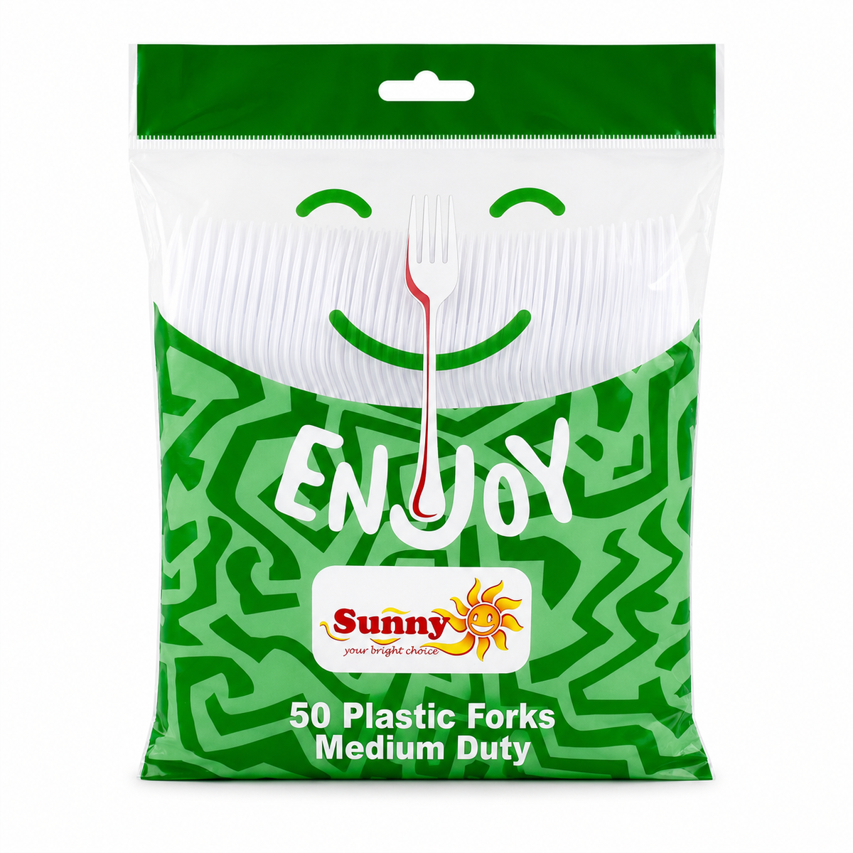 Sunny Enjoy Medium Duty Plastic Forks