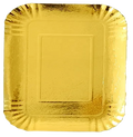 Sunny Golden Square Cake Tray 10.5 Inch : Pack of 12