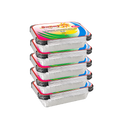 Sunny Aluminium Containers with Lids 890cc : Pack of 50 (5 Packs of 10)